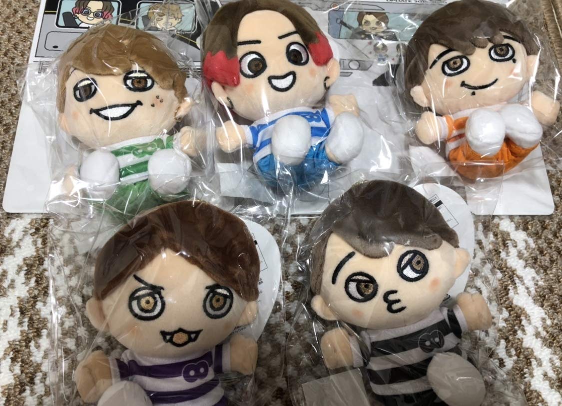 1667 ちびぬいちゃんのデニムセットアップ金ボタン 1667 ちびぬい