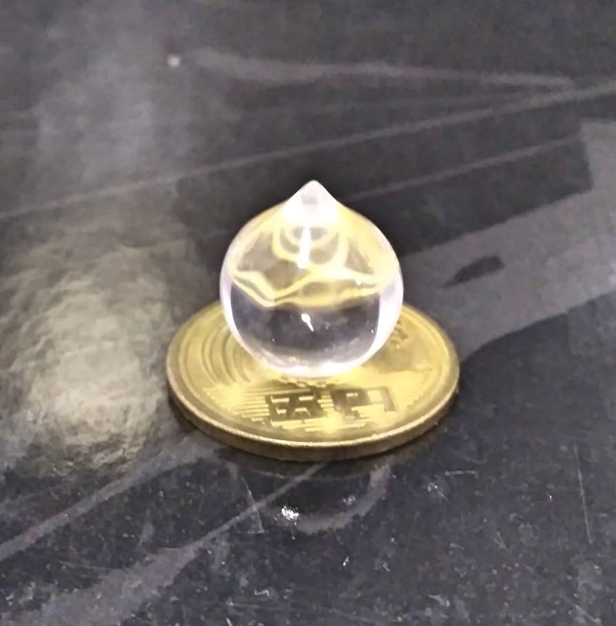 Amazon.co.jp: ミニマム・クリスタルマニ（純水晶マニ宝珠） 13mm