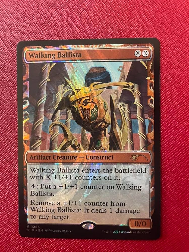 Amazon.co.jp: MTG ハローfoil 歩行バリスタWalking Ballista1枚 83U9