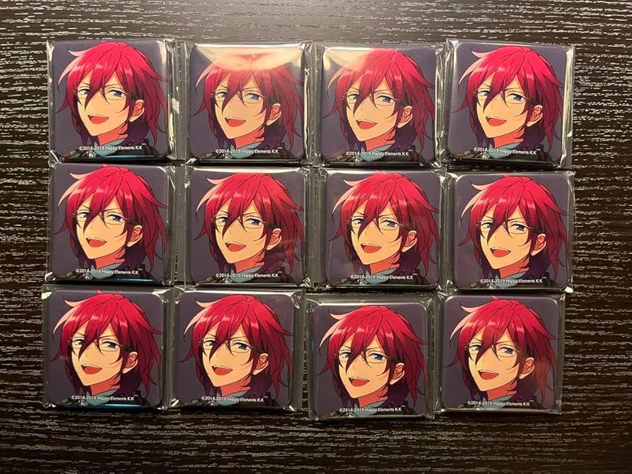 朱桜司 TRIP アルバム特典 スクエア缶バッジ ID風カード 朱桜司 TRIP