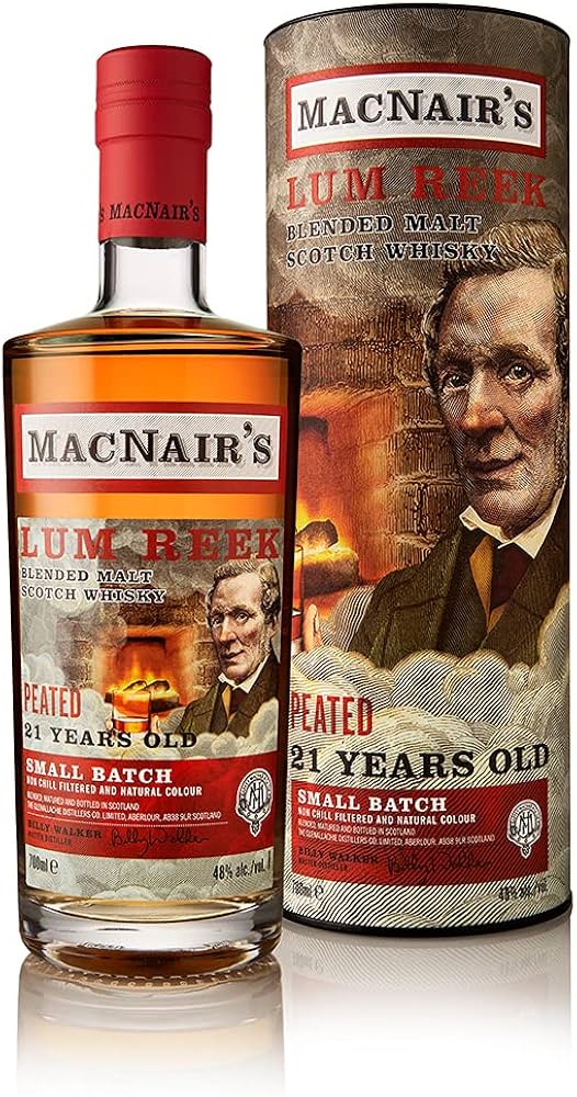 Amazon.co.jp: 【旧ラベル】マクネアーズ ラムリーク 21年 ピーテッド