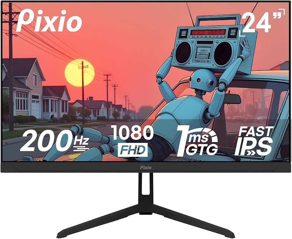 Amazon.co.jp: Pixio PX248 Wave 24インチ Fast IPS FHD 1920 x 1080