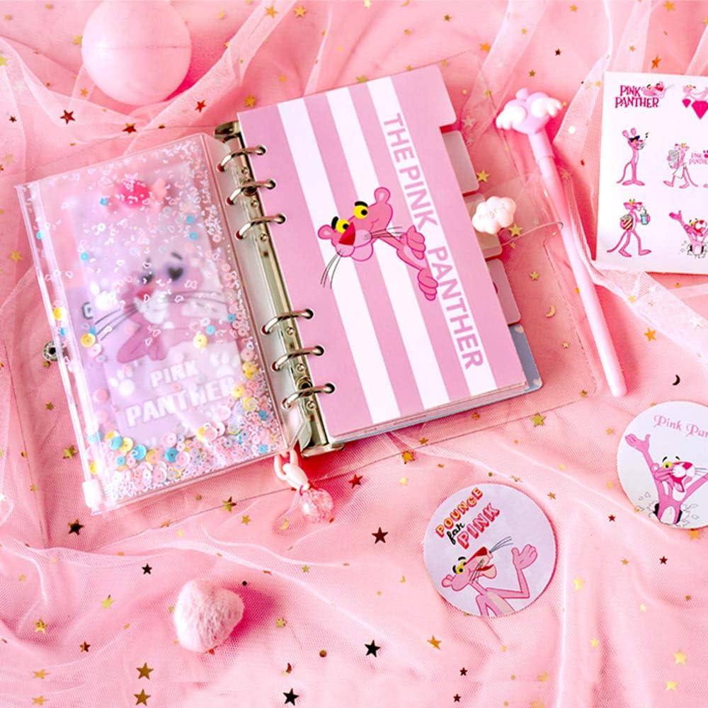 Amazon | RIBENN A6 6穴 バインダーノート 手帳 透明なカバー リフィル