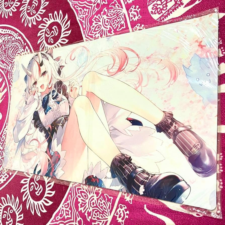 百鬼あやめ プレイマット 公式記念グッズ Amazon.co.jp: 百鬼あやめ