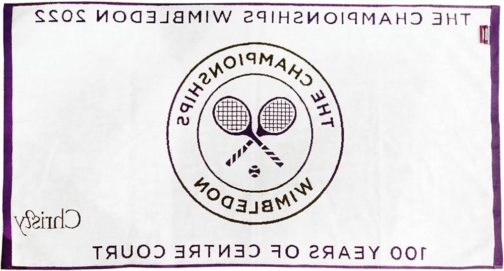 Amazon.co.jp: ウィンブルドン2022 チャンピオンシップタオル 70×133cm