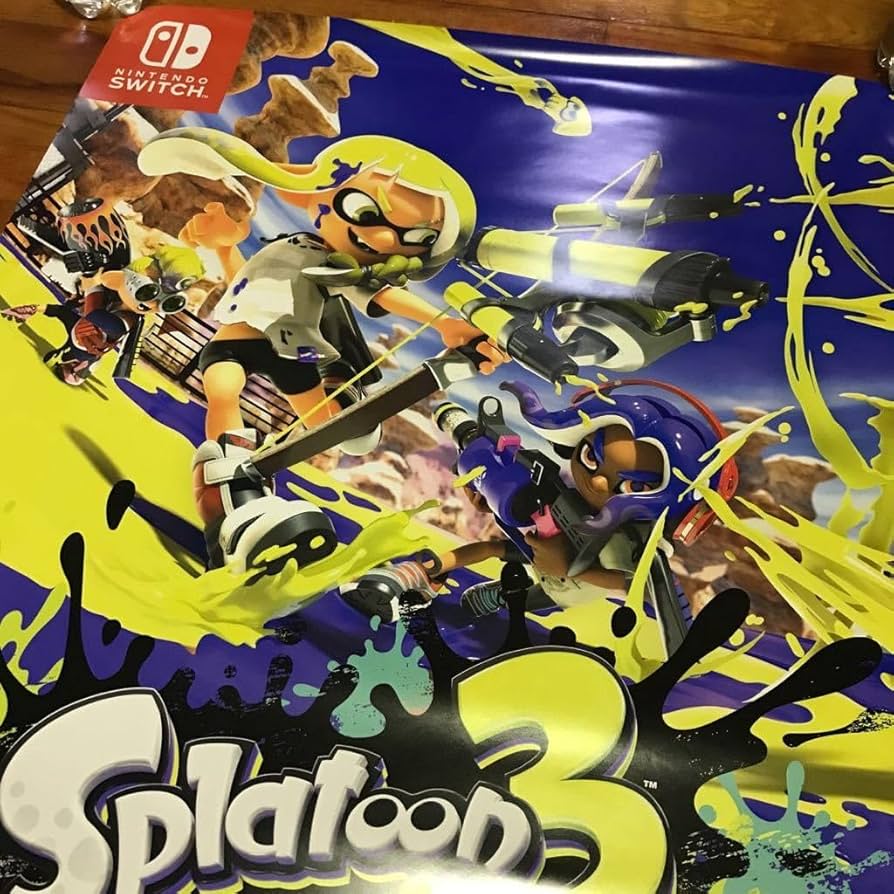 非売品】スプラトゥーン2 任天堂 B2 サイズ ポスター スプラトゥーン