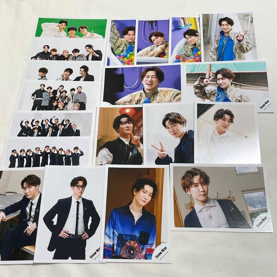 Snow Man 公式写真集合&混合セット