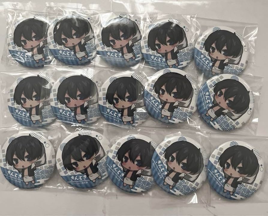 ワイテルズ きんとき PUS 缶バッジ ワイテルズ きんとき 展示会缶