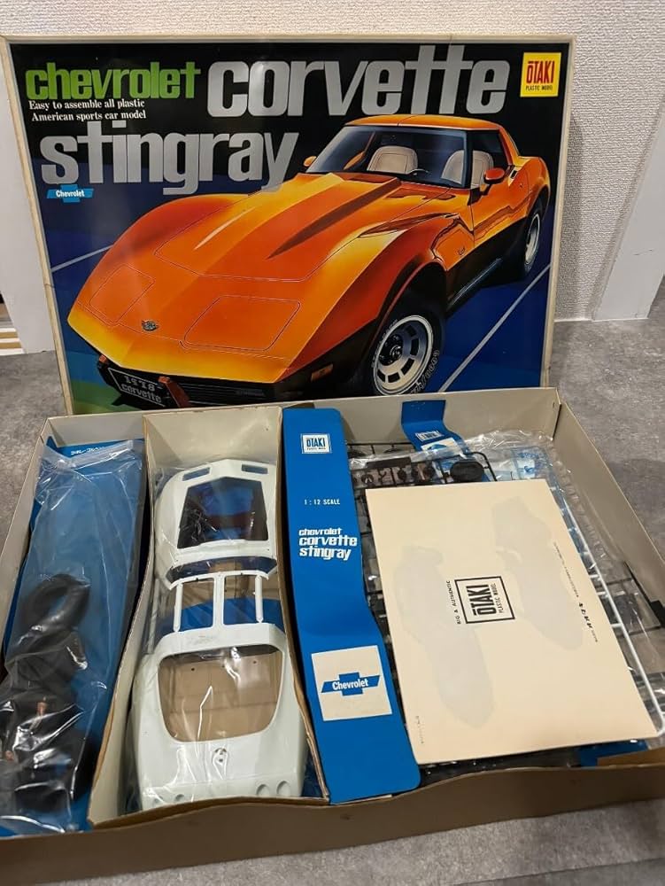 Amazon.co.jp: OTAKI オオタキ プラモデル corvette stingray
