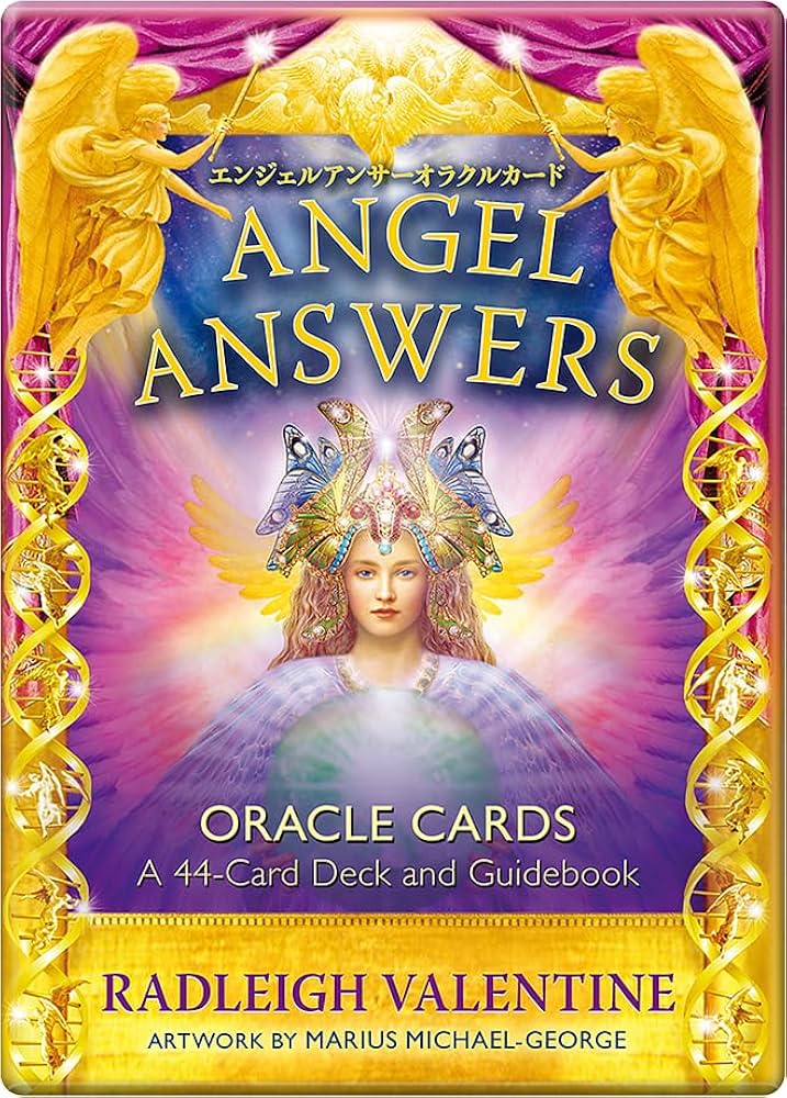 Amazon.co.jp: エンジェルアンサー オラクルカード 日本語 解説書付き