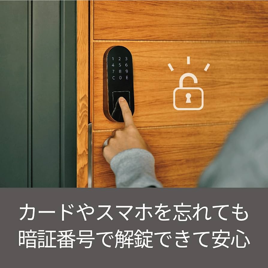 Amazon.co.jp: Qrio Pad キュリオパッド ブラック 暗証番号やカード で