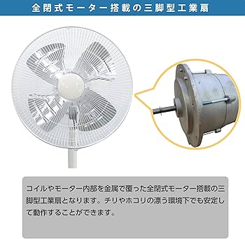 Amazon | 広電(KODEN) 工業扇 工場扇 業務用扇風機 全閉式モーター