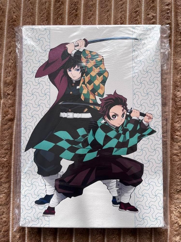 Amazon.co.jp: 鬼 滅 キャンバスアート 竈門炭治郎 冨岡義勇 : おもちゃ