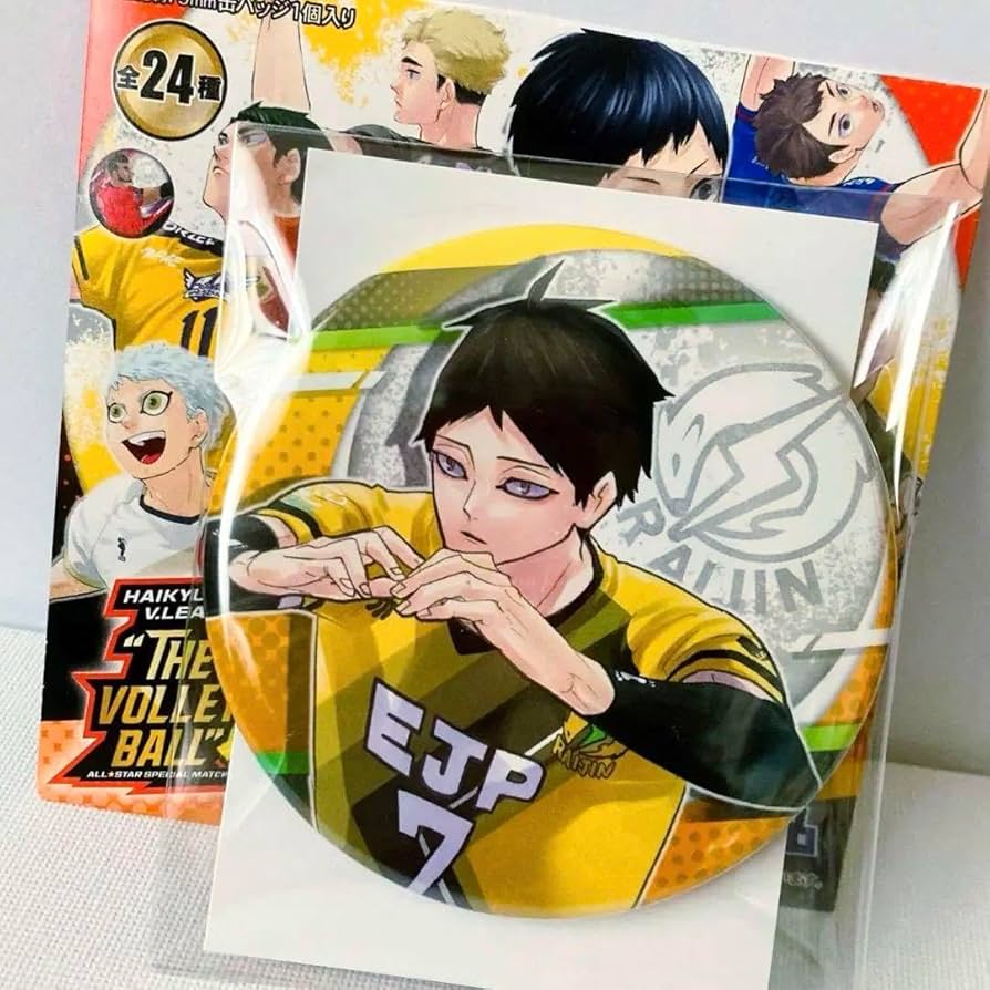 ハイキュー 角名倫太郎 Vリーグ 缶バッジ