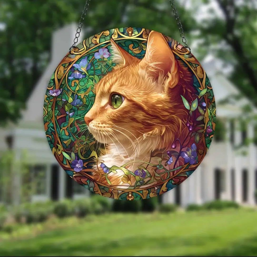 バスティン ステンドグラスHollyヒイラギ グラスマスターズ社