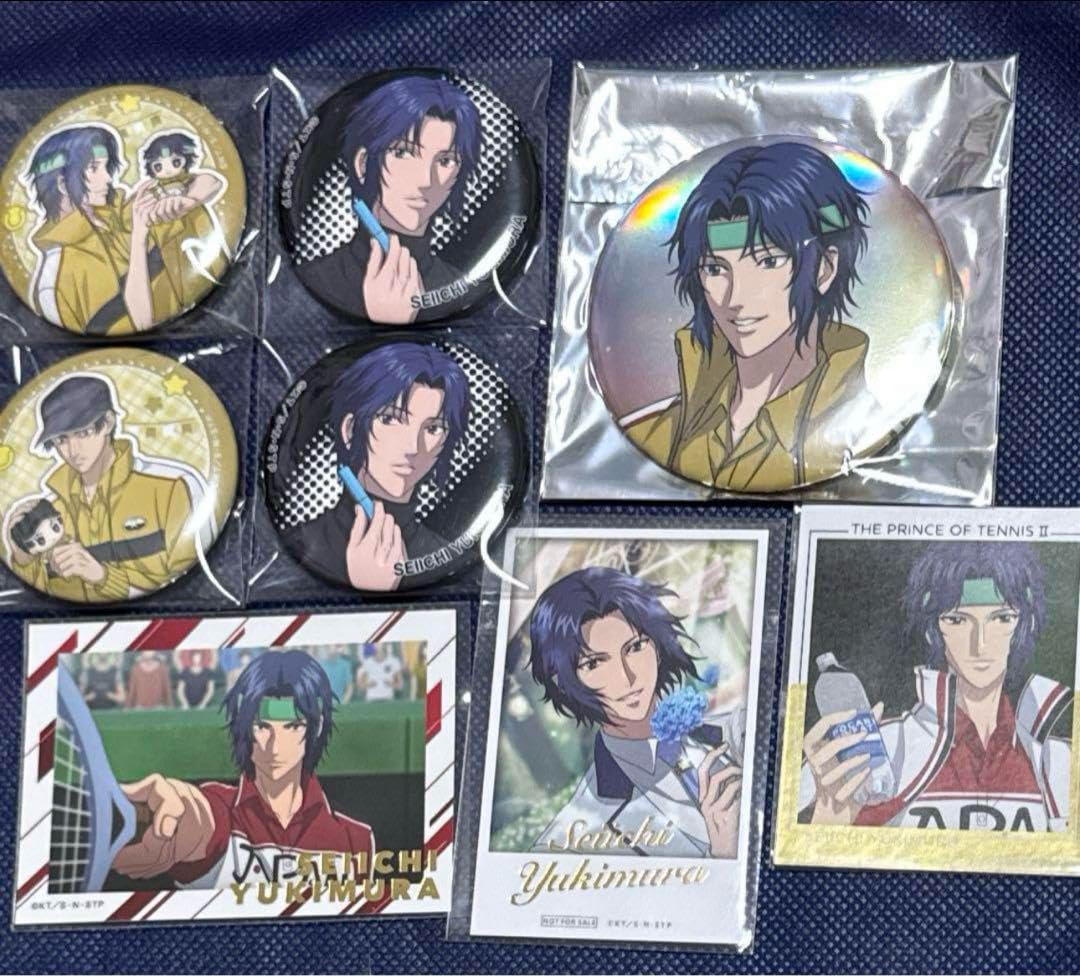 新テニスの王子様 500タイトル缶バッジ 幸村精市 10枚 新テニスの王子