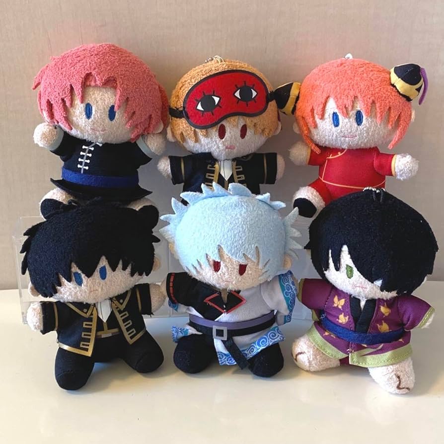 銀魂 沖田 神楽 沖神 ぬいぐるみ うたた寝 寝そべり 銀魂 うたた寝