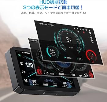 Amazon.co.jp: 【最新進化・TPMS機能・CarPlay/Android Auto対応