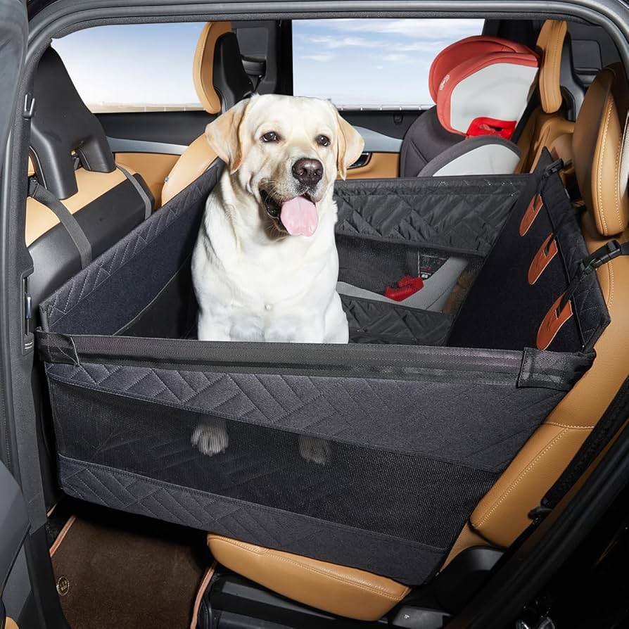 1年保証 ドライブボックス ペット用 犬 車用 Mサイズ 幅54cm×39cm×高さ