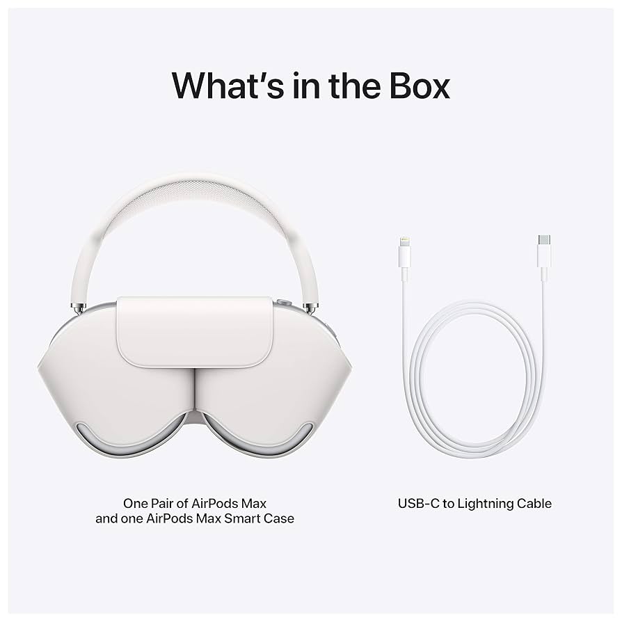 AirPods Max ホワイト 本体 専用ケース 【公式通販】