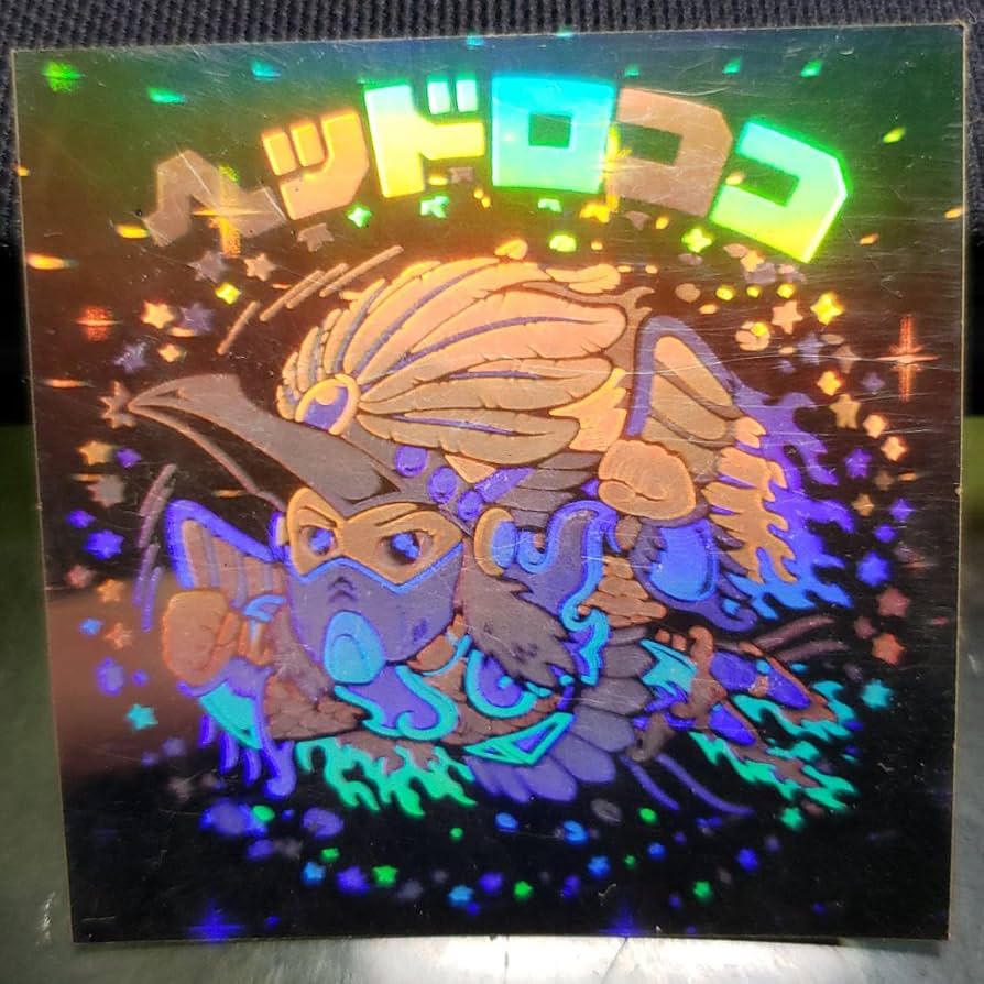 ビックリマン 非売品 カラオケパセラ ヘッドロココ ホログラム コースター