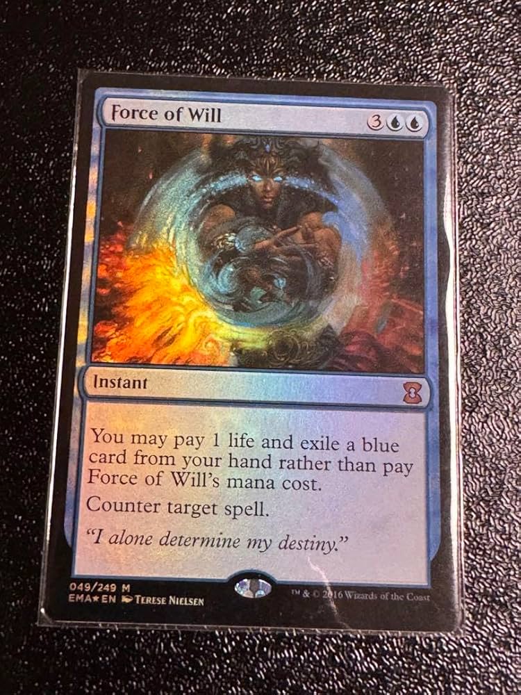 MTG 意志の力/Force of Will 英語版 4枚セット MTG 意志の力
