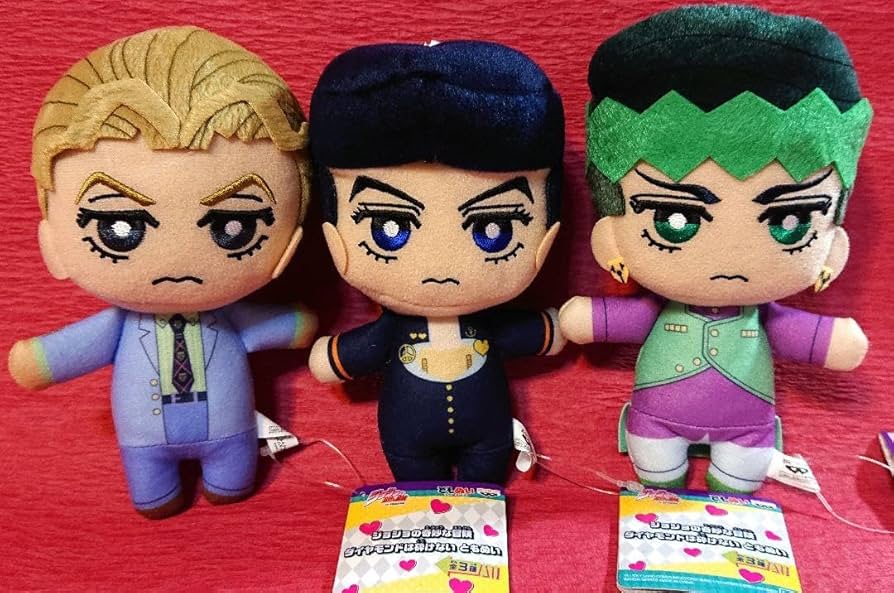 ジョジョ 3部 ぬいぐるみ プライズ 吉良吉影 東方仗助 岸辺露伴
