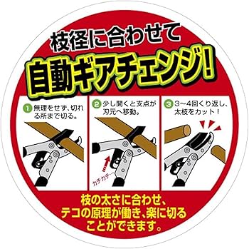 Amazon | 高儀(Takagi) Sun Garden ラチェット式 太枝切鋏 ミニ 約