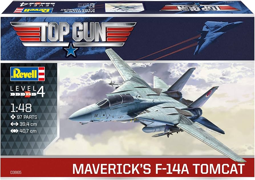 Amazon | ドイツレベル(Revell) 1/48 アメリカ戦闘機 F-14A トム