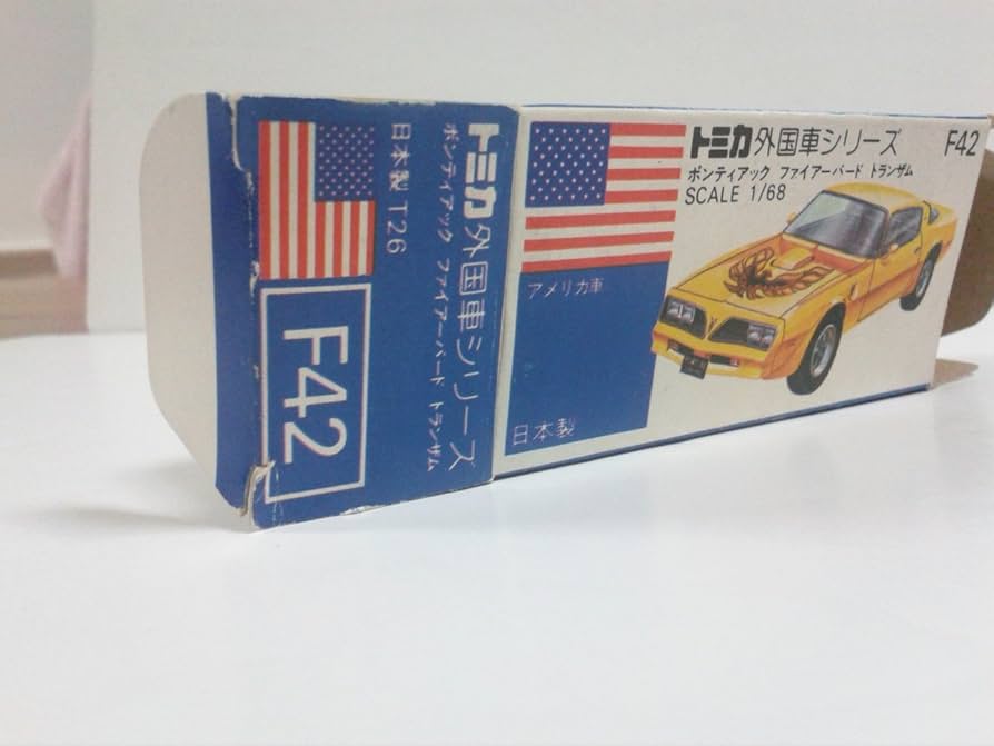 Amazon | トミカ 青箱 F42 ポンテアック ファイアーバード トランザム
