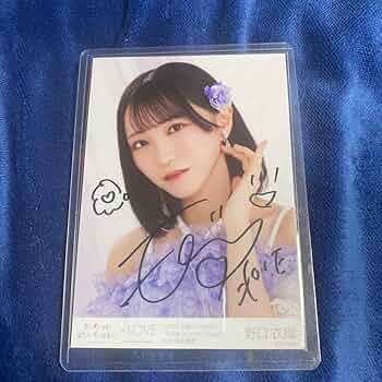 野口衣織 イコラブ 5周年 妖精 直筆コンプ ヨリイラストあり 野口衣織