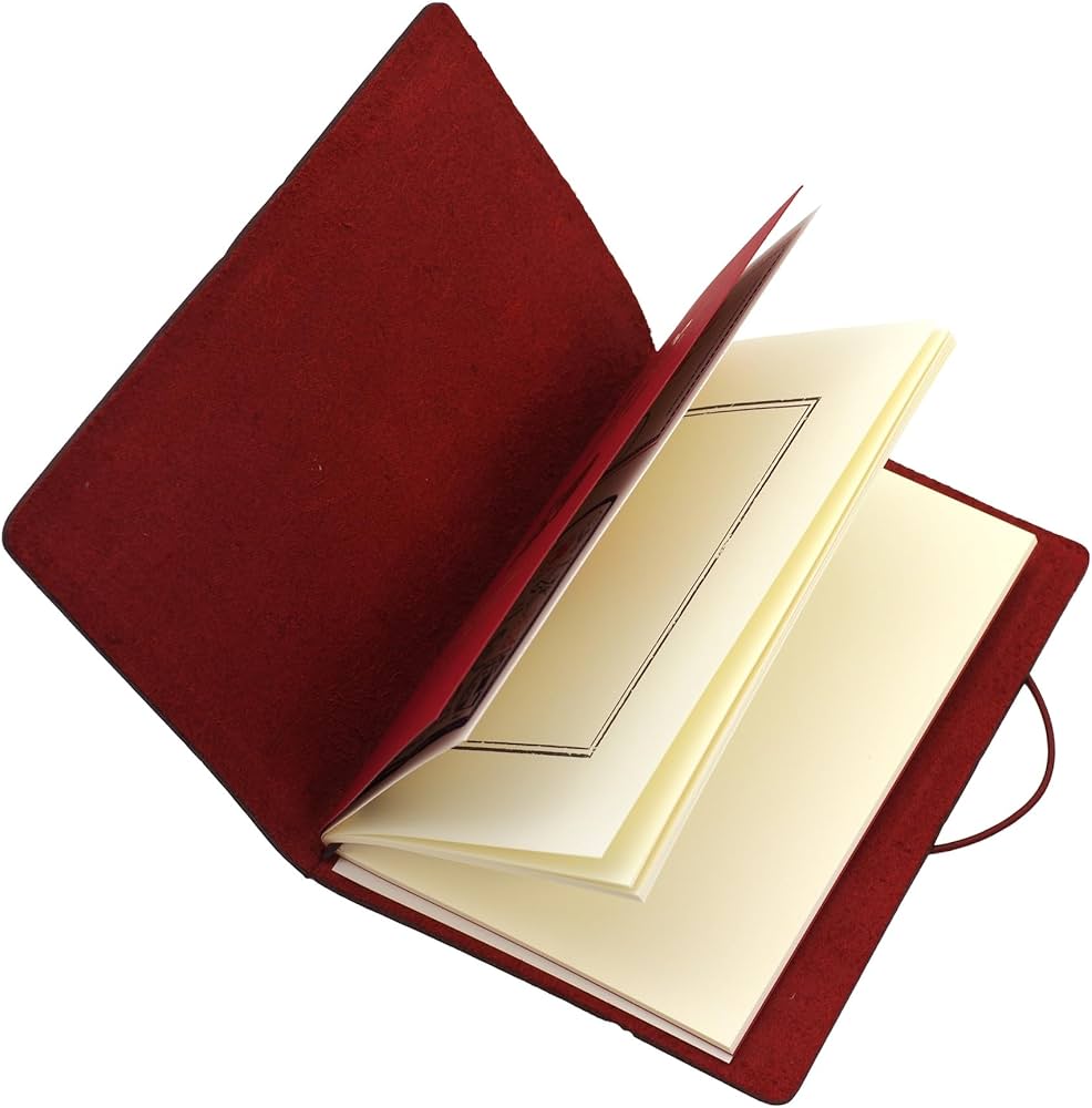 トラベラーズノート LOVE AND TRIP パスポートサイズ レッド 赤