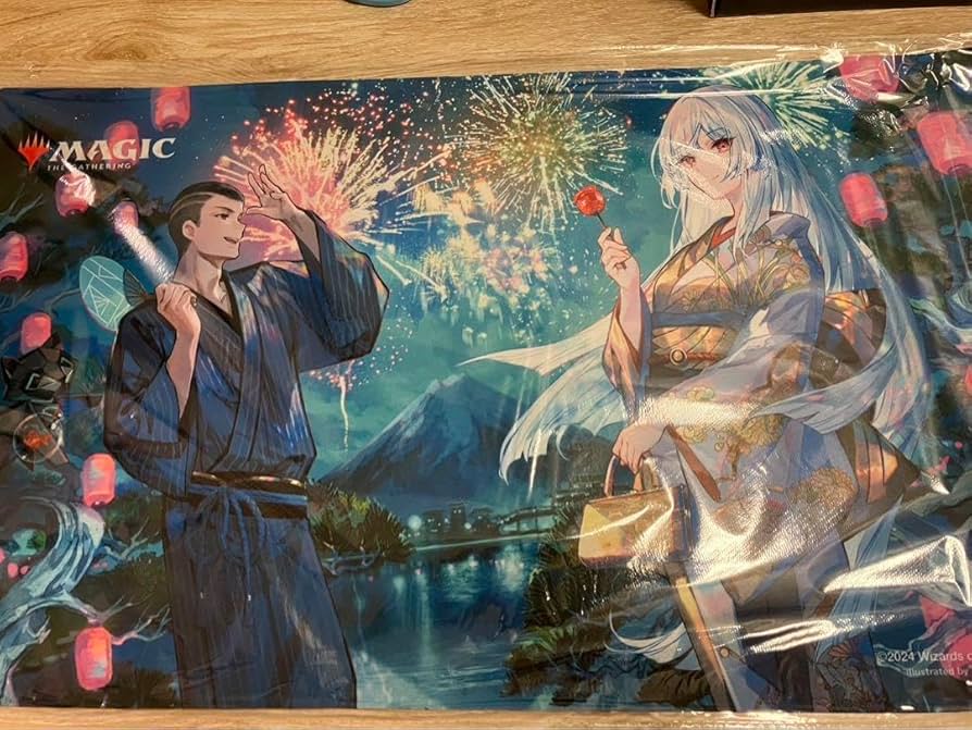 マジック：ザ・ギャザリング ナーセットプレイマット 放浪皇のお花見