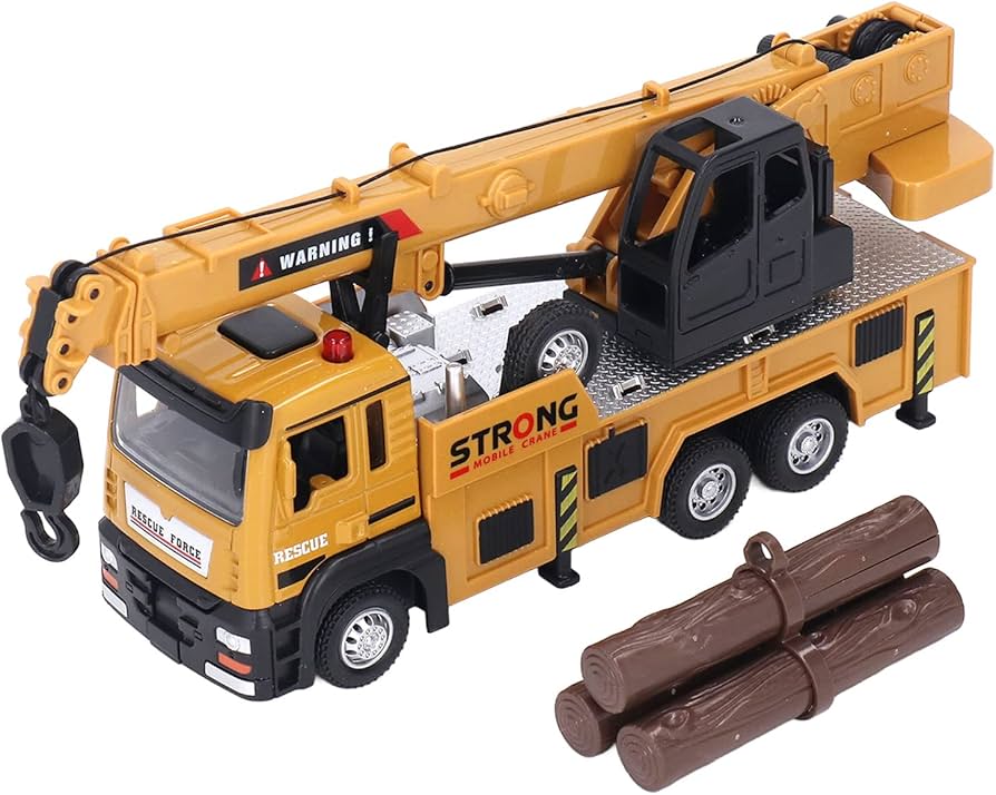 Amazon.co.jp: キッズクレーン車 マイクロ クレーン車 アームクレーン