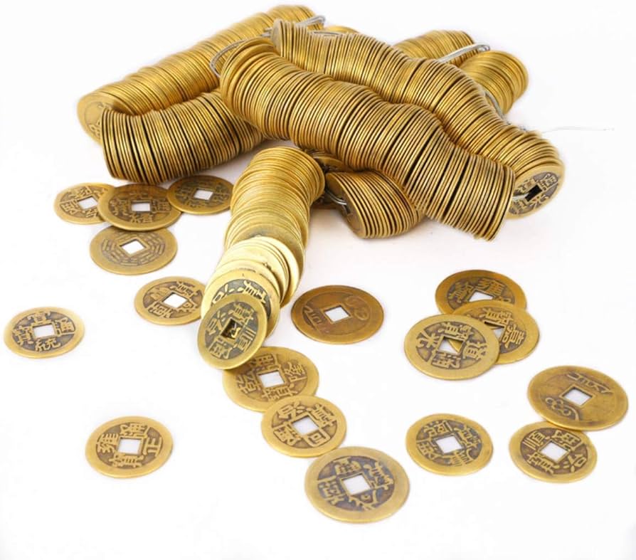 中国絵銭 大泉五十 開運 縁起物 古銭 アンティーク コレクション 絵銭