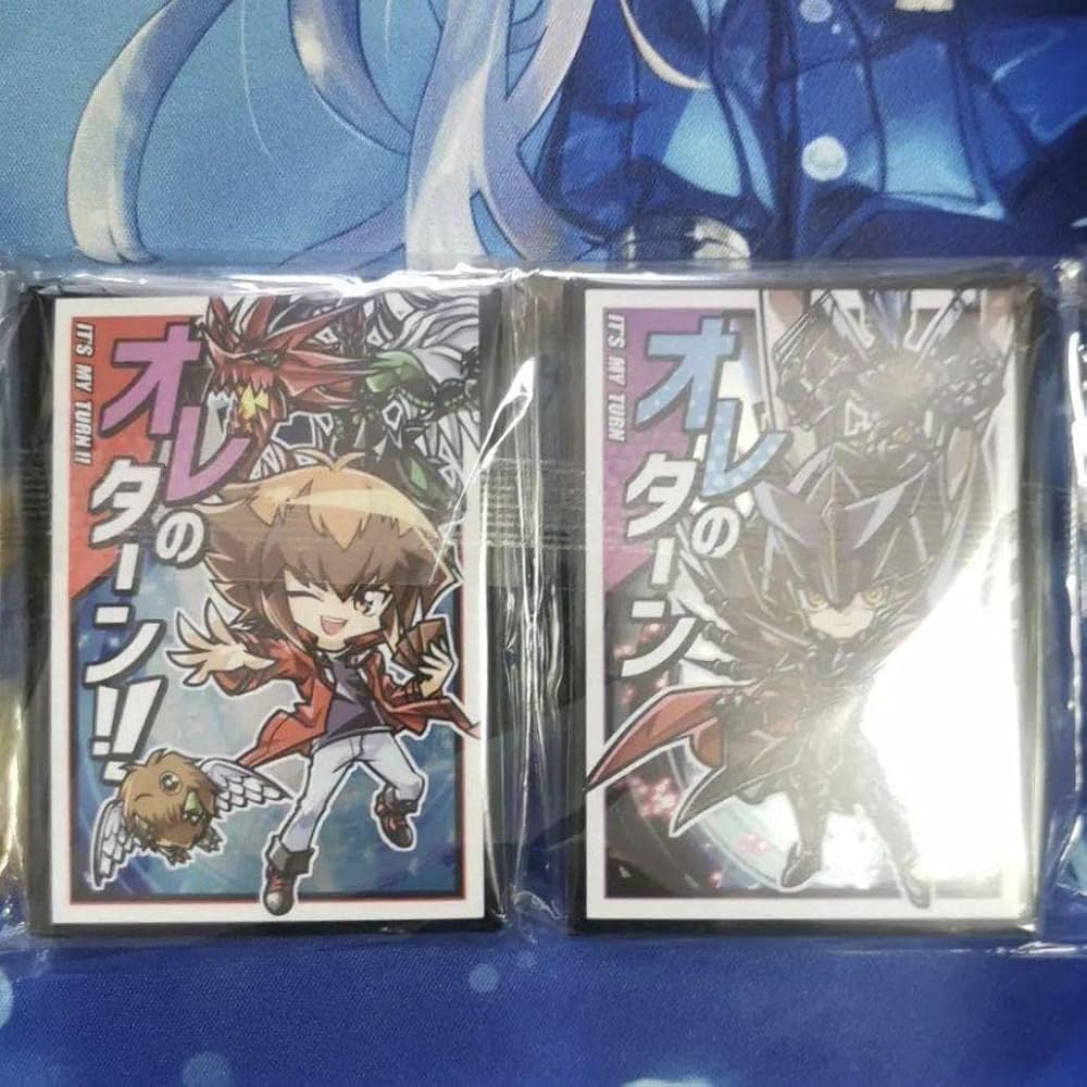 超希少・未開封】遊戯王 公式 遊城 十代 スリーブ 初期レア 超希少・未