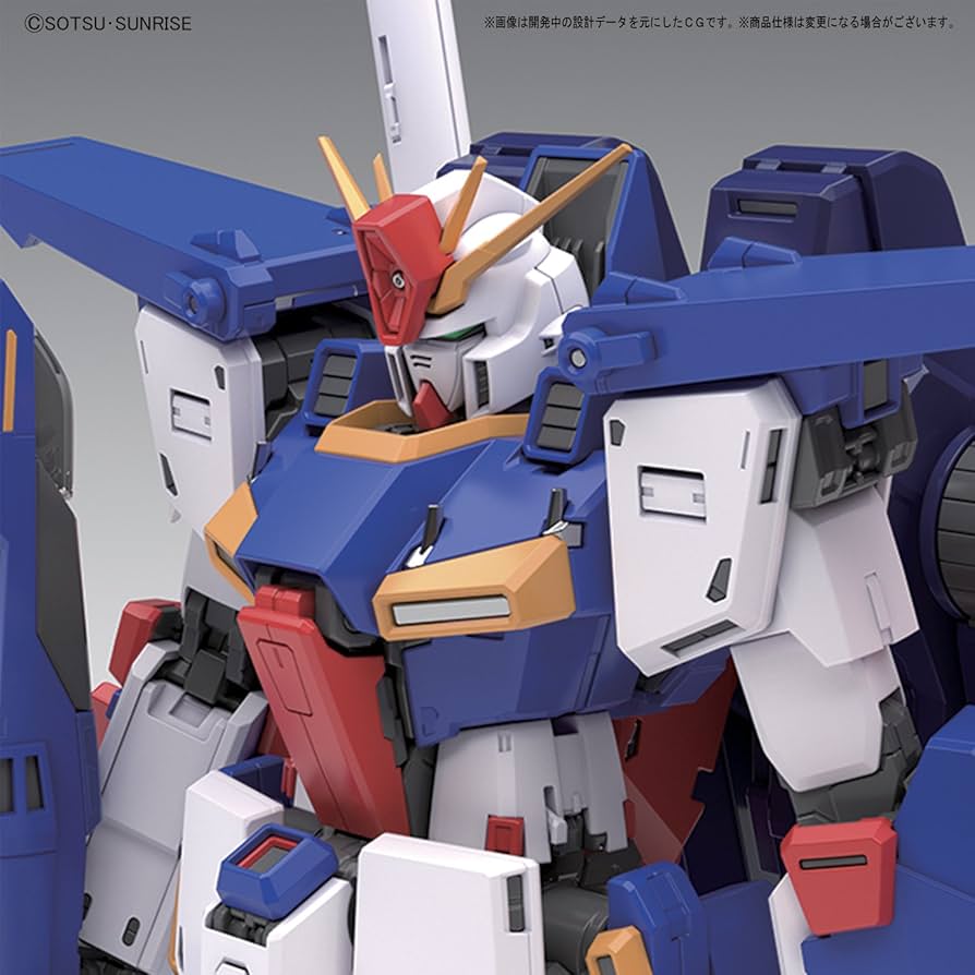 Amazon.com: Bandai Hobby MG 1/100 ZZ Gundam Ver.Ka ZZ Gundam Model