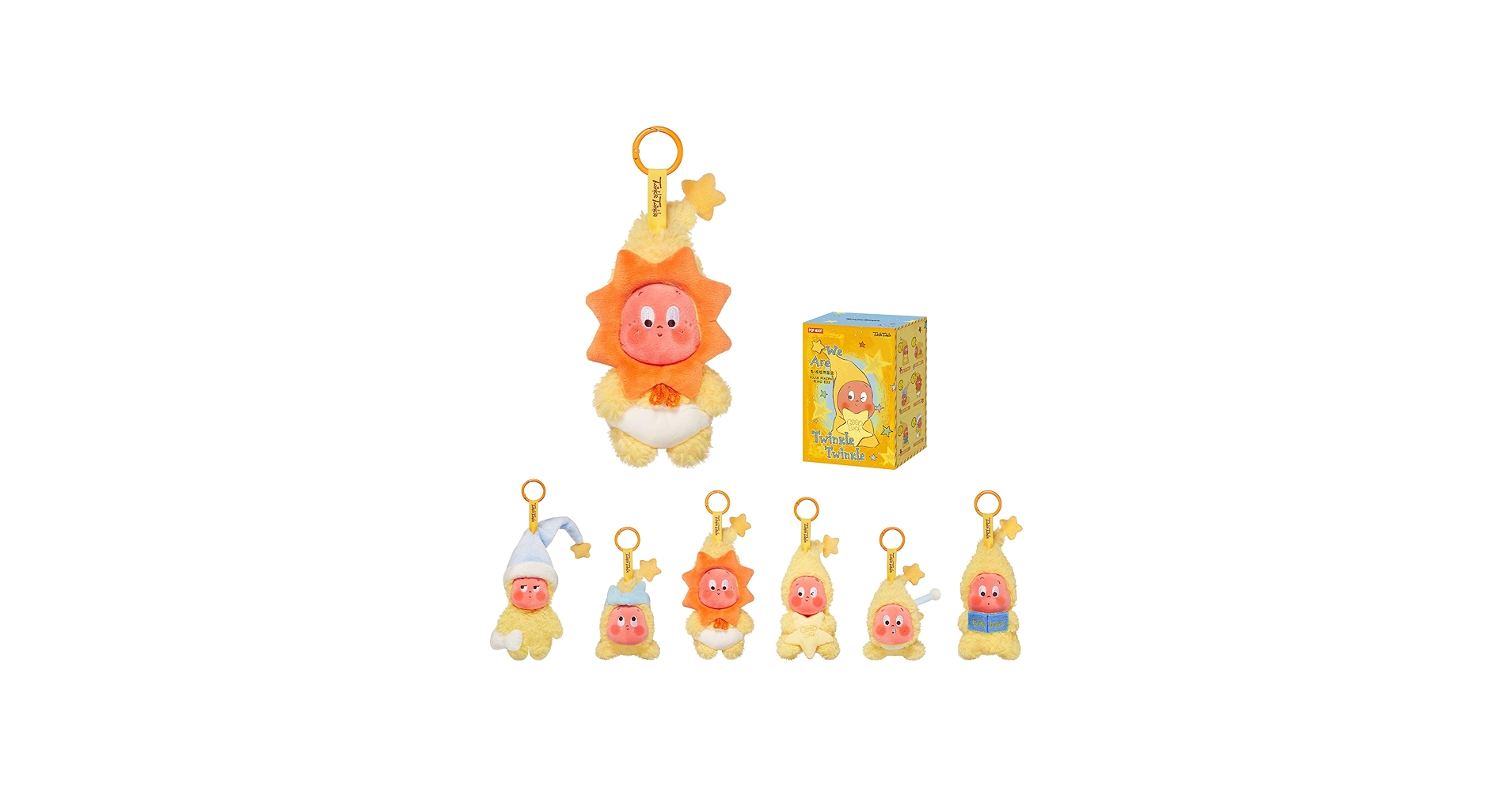 Amazon.com: POP MART We are Twinkle Twinkle Series-Plush Pendant