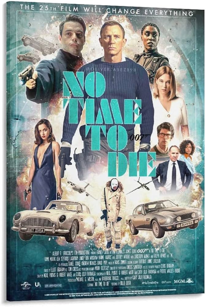 新品/非売品*007 ノータイムトゥダイ オリジナル映画ポスター 新品