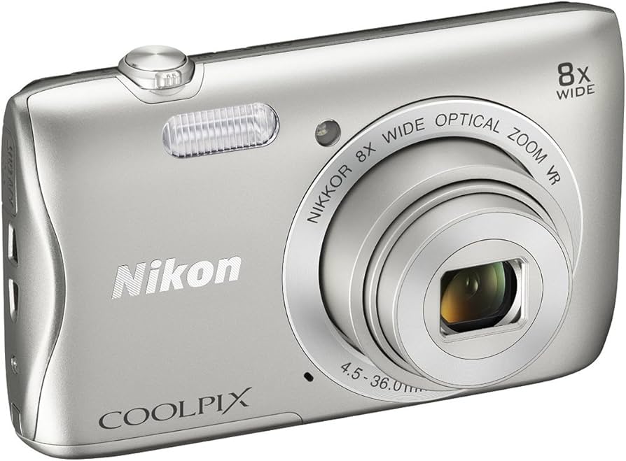 Amazon.com : Nikon COOLPIX S3700 Digital Camera with 8x Optical