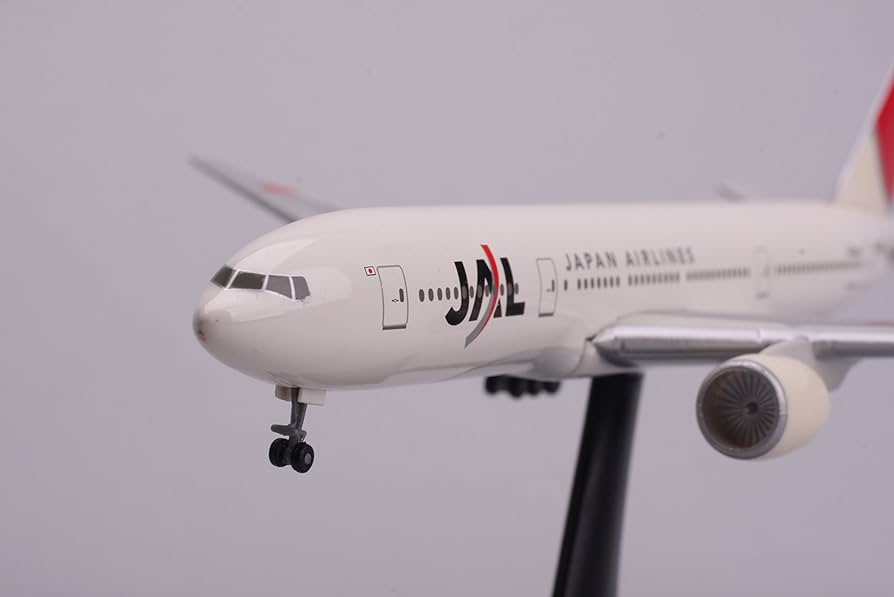 Amazon | herpa 日本航空 B777-200 JAL JA8984 1：500