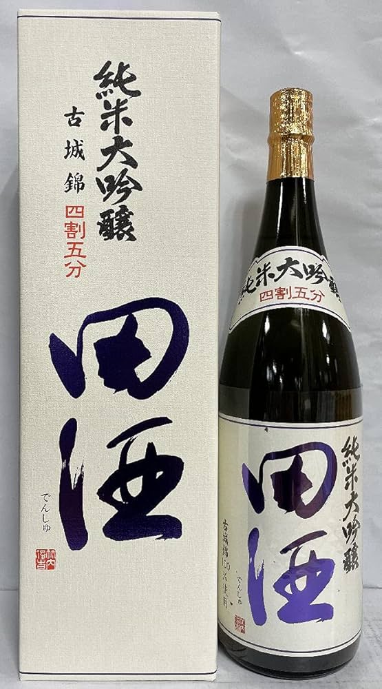 Amazon.co.jp: 西田酒造店 田酒 古城錦 純米大吟醸 磨き四割五分 23年3