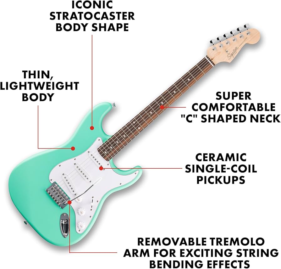 Amazon.com: Fender Squier Debut Series Stratocaster Electric