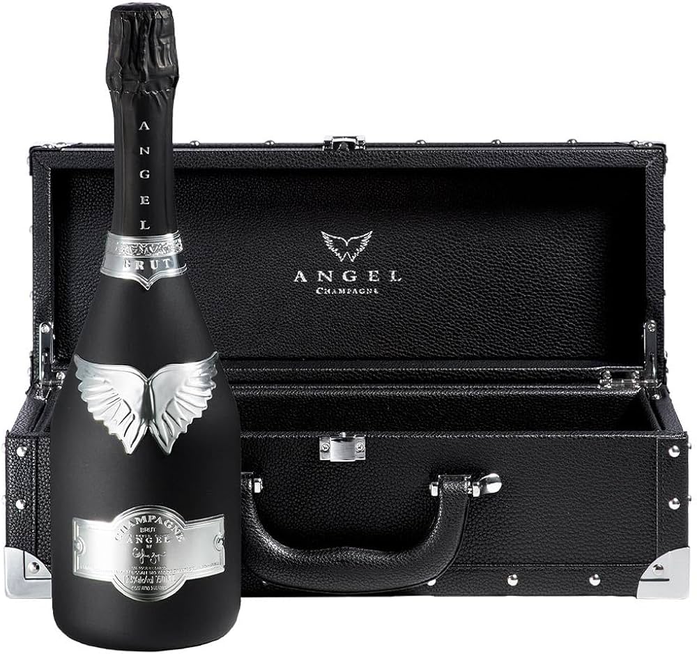 Amazon.co.jp: エンジェル シャンパン NV ブリュット ブラック [ANGEL