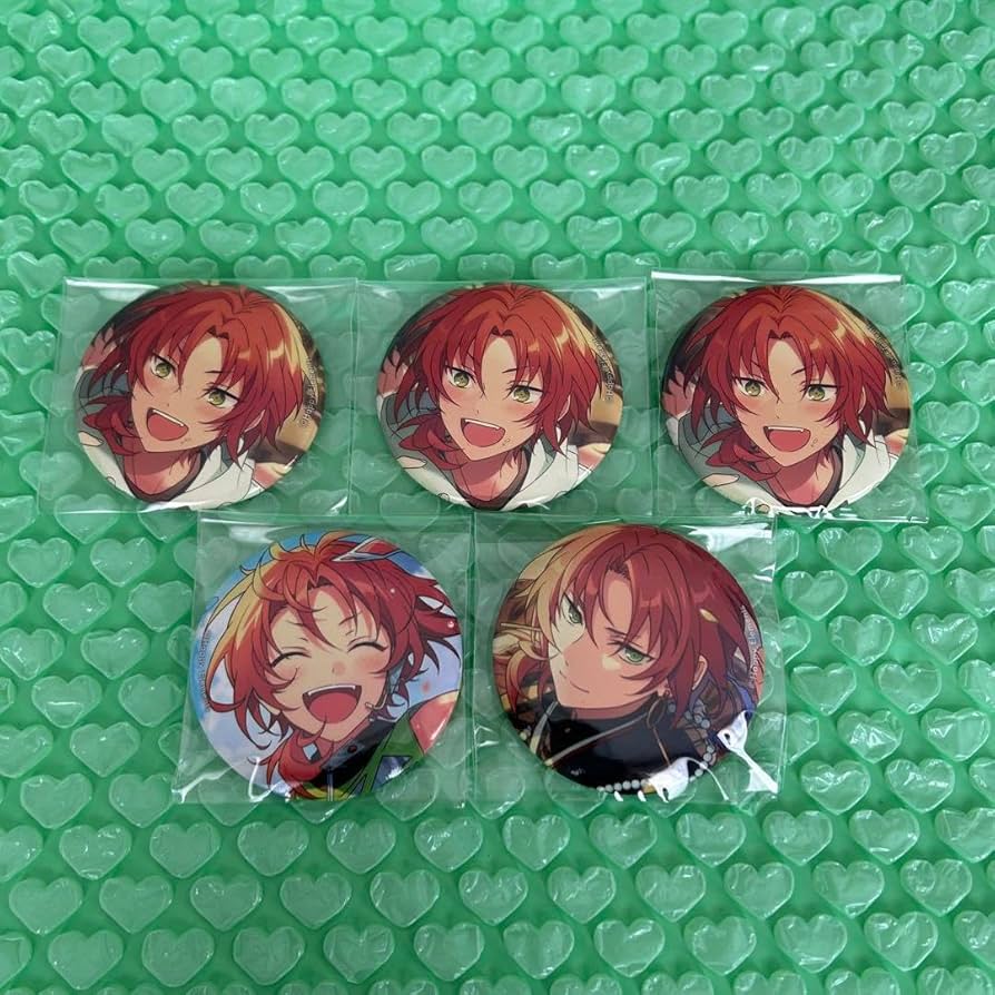 あんスタ 月永レオ 缶バッジ テーマスカウト