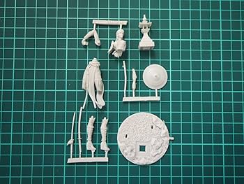 Amazon | 1/24 くノ一 女忍者 NINJA 未塗装 レジン製 組み立て キット