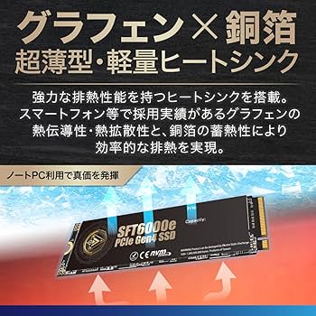Amazon | CFD SSD M.2 NVMe SFT6000e シリーズ 【 PS5 動作確認済み