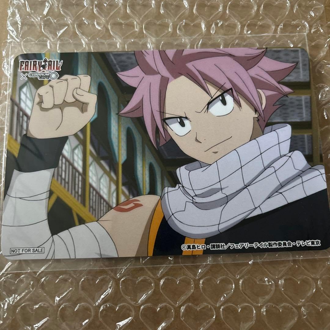 フェアリーテイル ナツ ポストカード ブロマイド キャラウムカフェ
