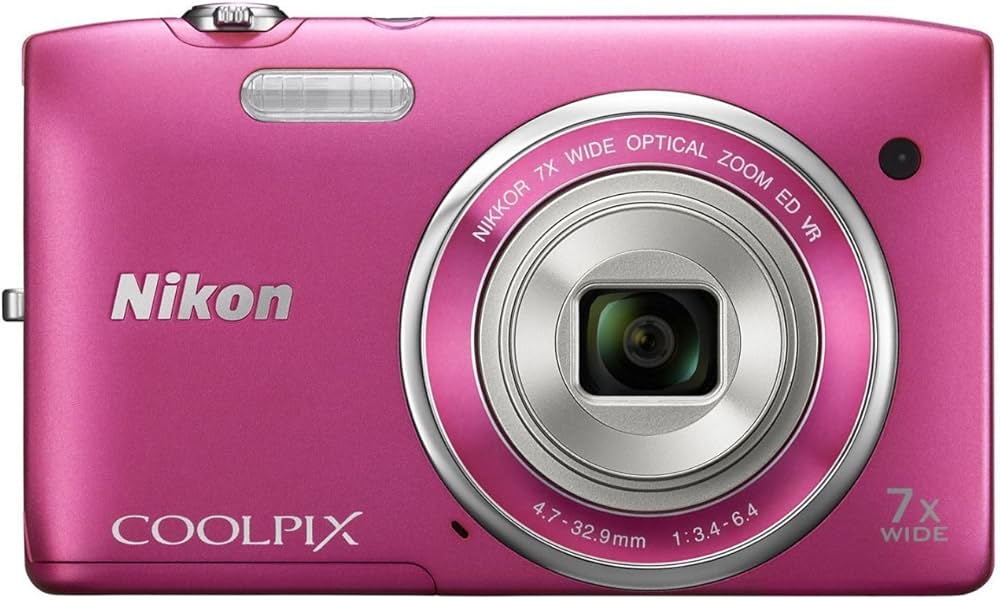 動作未確認品 Nikon COOLPIX S6100 ピンク 7倍ズーム Nikon COOLPIX