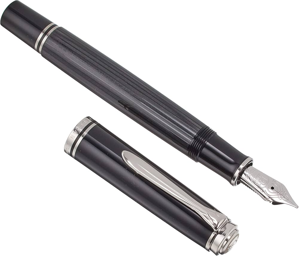 Amazon | Pelikan ペリカン 万年筆 M 中字 スーベレーン ブラック